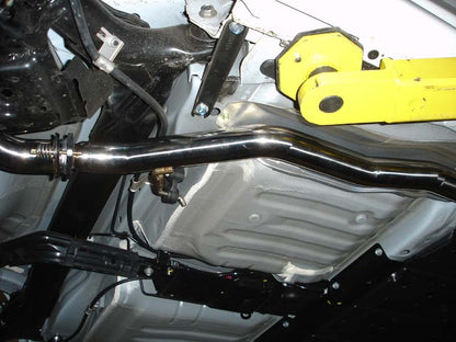 Megan Racing Mid Pipe for Honda Fit 2006-2008 T-304 Stainless Steel 2.35" Piping MIDPIPE-HF07
