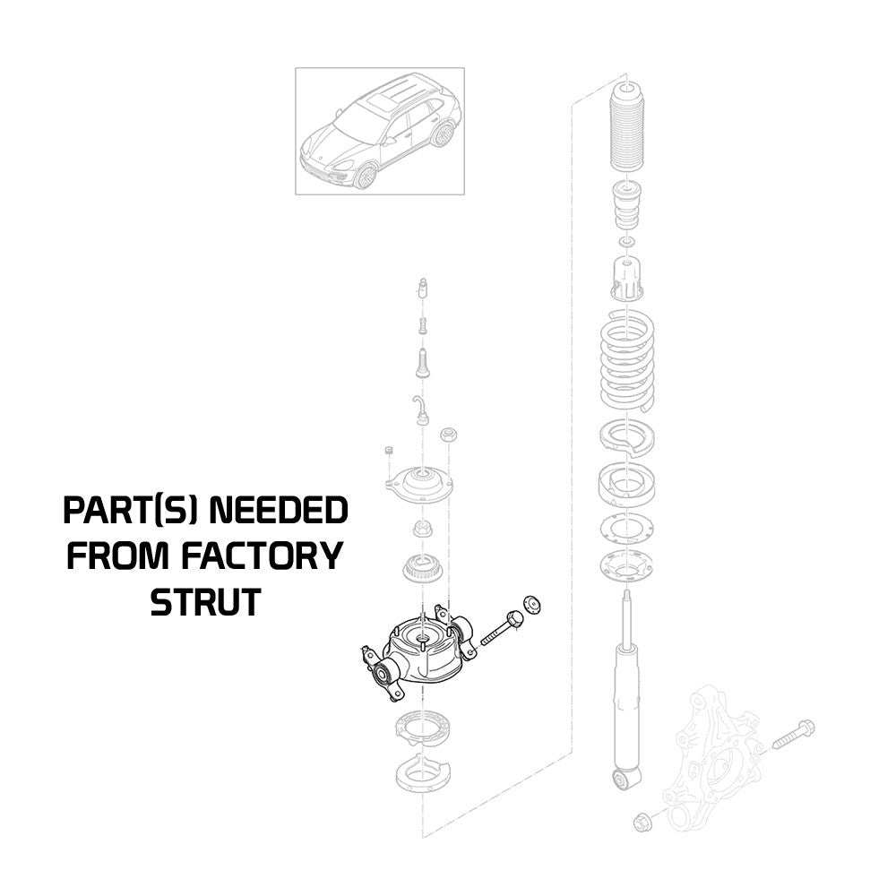 Godspeed Porsche Cayenne (955/957) 2002-10 Coilovers