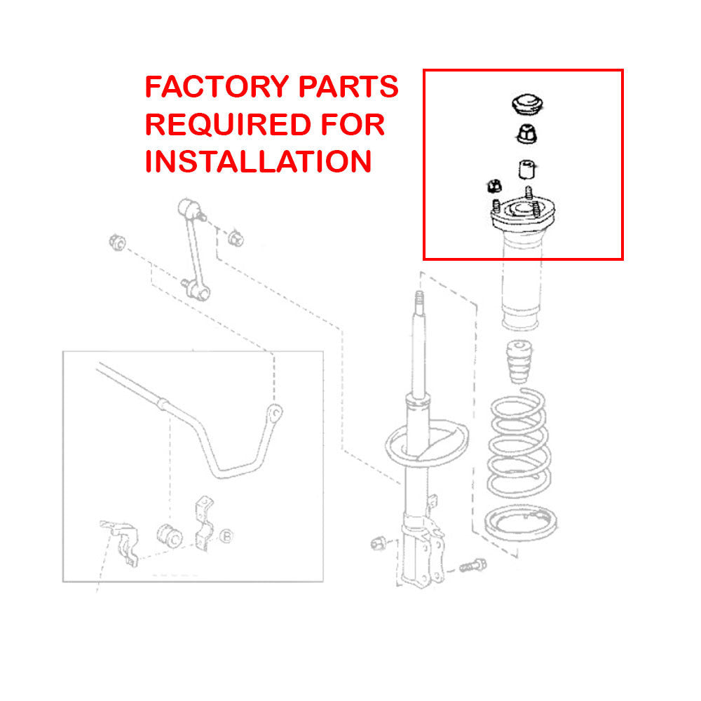 Godspeed Toyota Camry (XV20) 1997-01 MAXX Coilovers