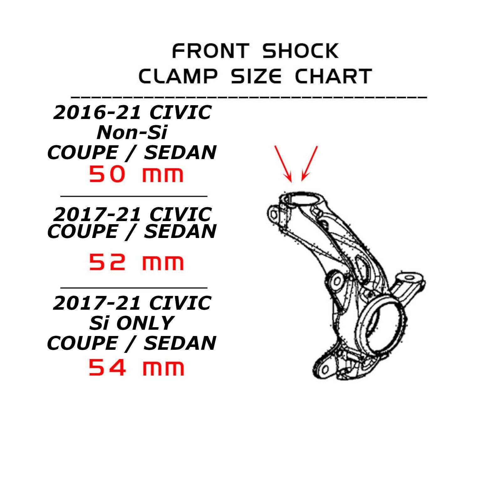 Godspeed Honda Civic Si All Models (FC/FK) 2016-21 Coilovers