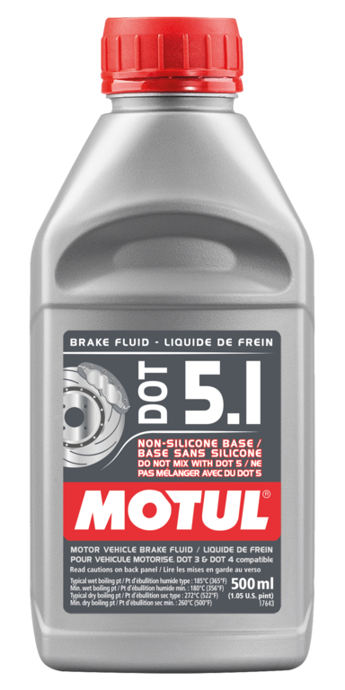 Motul High Performance Racing Brake Fluid DOT 3/4/5.1 Street Legal