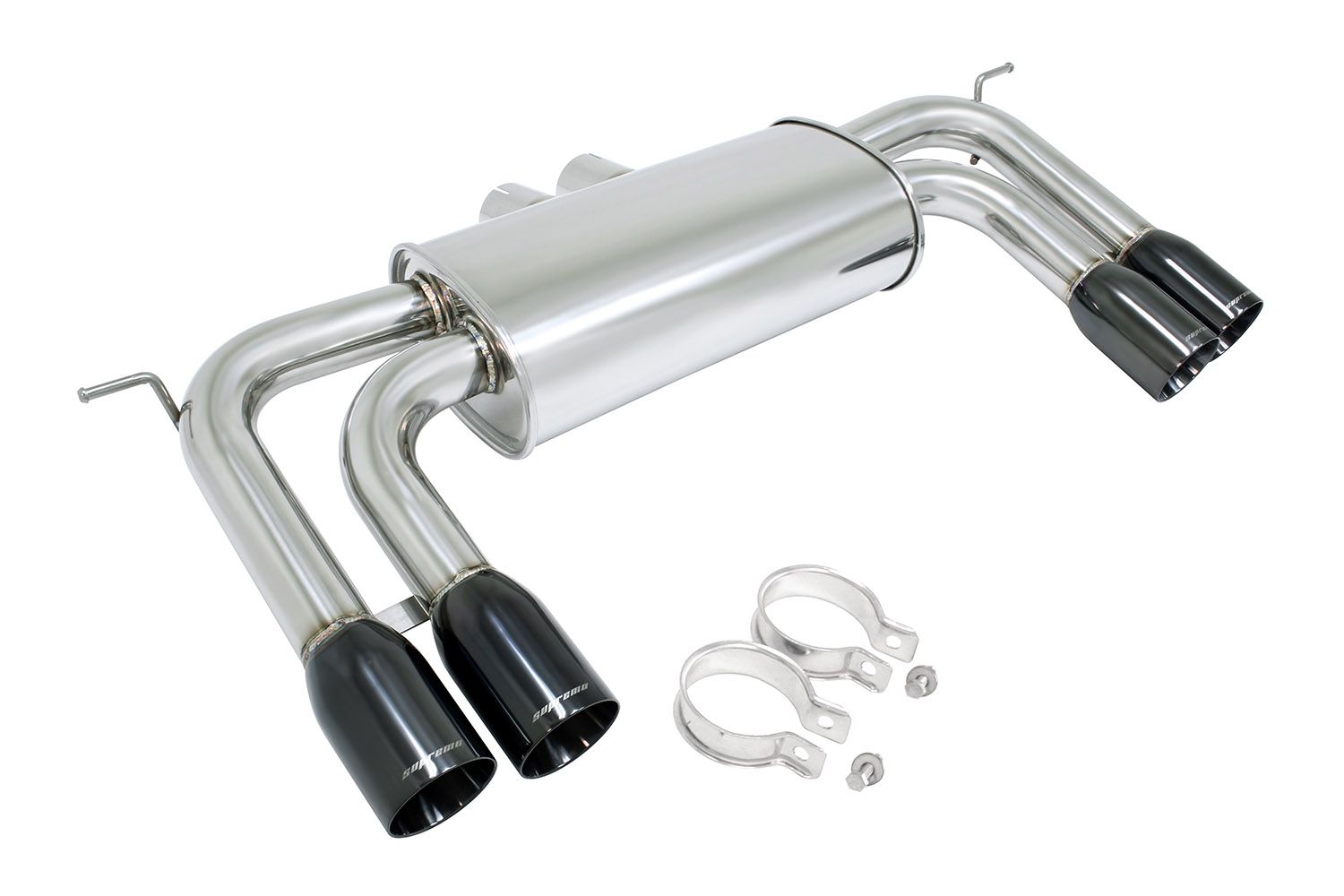 Megan Racing Axle Back Exhaust 2010-13 BMW E70 X5M, 10-14 X6M (Do Not Fit Regular X5)