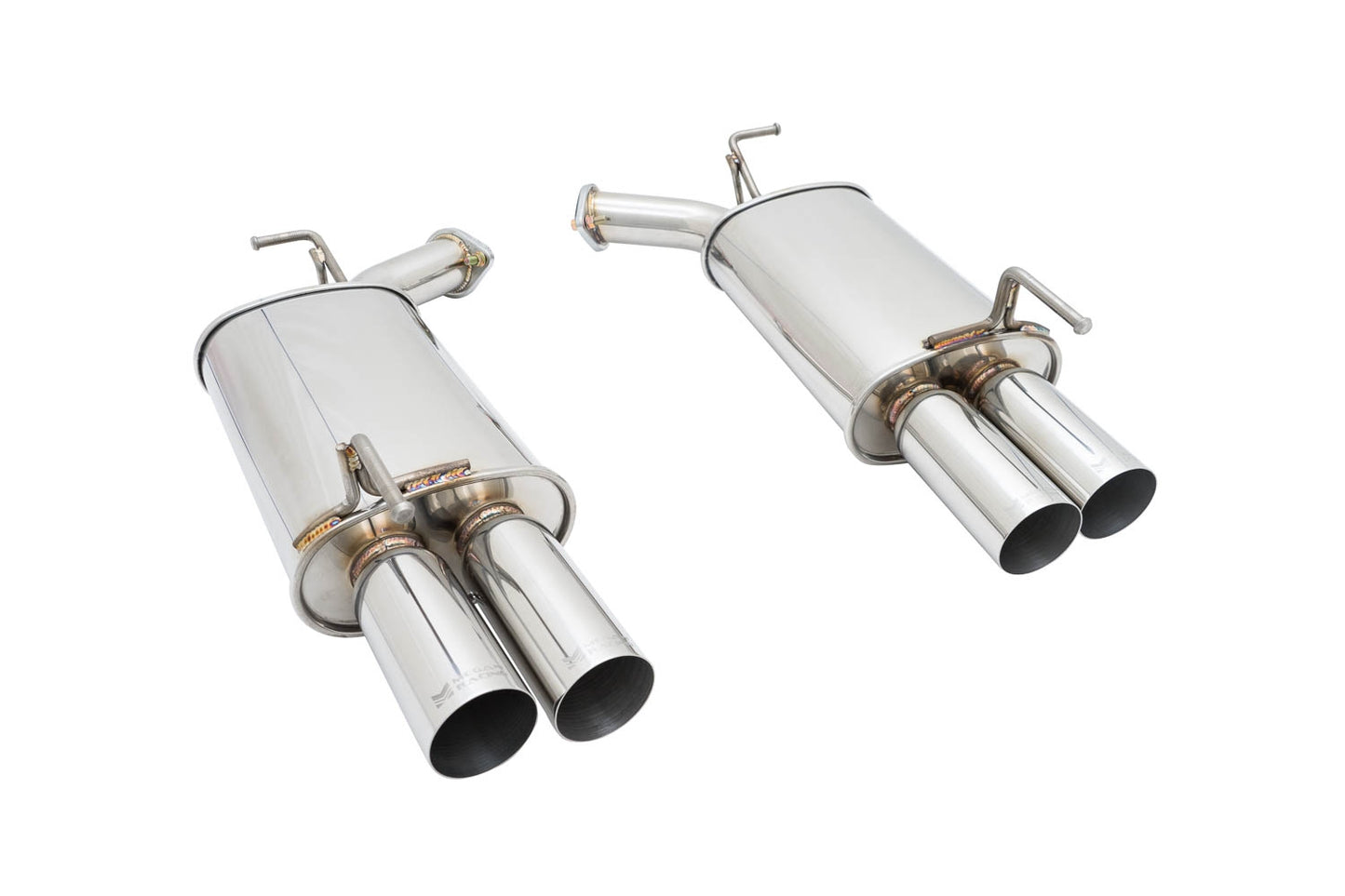 Megan Racing Axle-Back Exhaust for 2006-2010 Infiniti M35/M45 Dual 2.5" Tips Stainless Steel MR-ABE-IM05