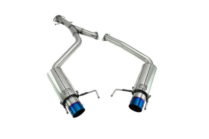 Megan Racing Axle Back Exhaust Drift Spec for Lexus IS250/350 2006-2013 RWD AWD - Blue Tips MR-ABE-LI06DS-BT