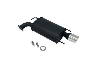 Megan Racing Mid Pipe for 2012-2014 Toyota Camry 4CYL Black Series - MIDPIPE-TCA12L4-OEB+MR-ABE-TCA12L4-OEB