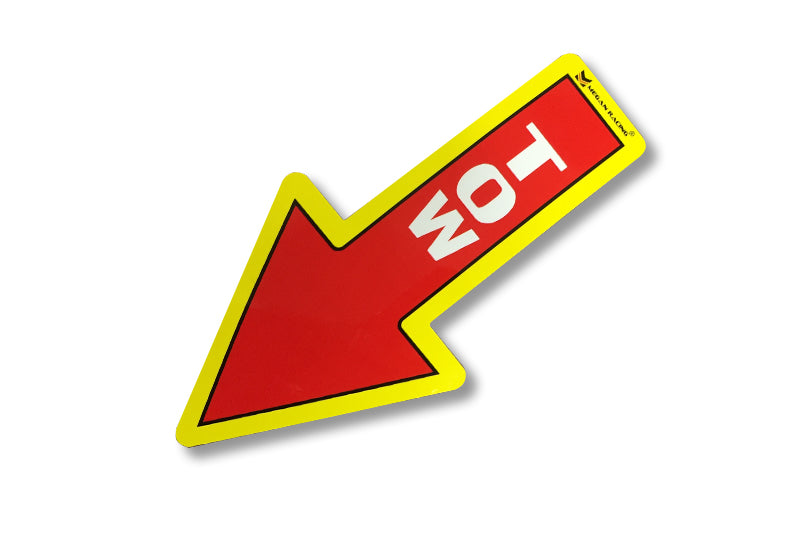 Megan Racing Tow Stickers Decal for Cars and Trucks
