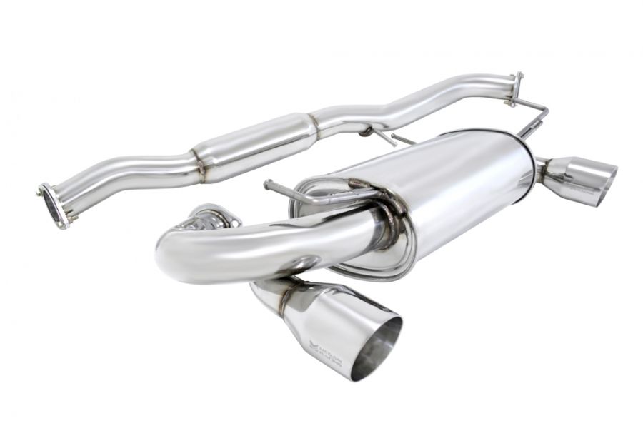 Megan Racing Stainless Steel Cat-Back Exhaust System, Nissan 350Z/G35 Duel 4"