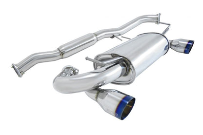 Megan Racing Cat-Back Exhaust System for 2003-2009 Nissan 350Z Dual 4.5" Blue Titanium Tips MR-CBS-350Z-BT