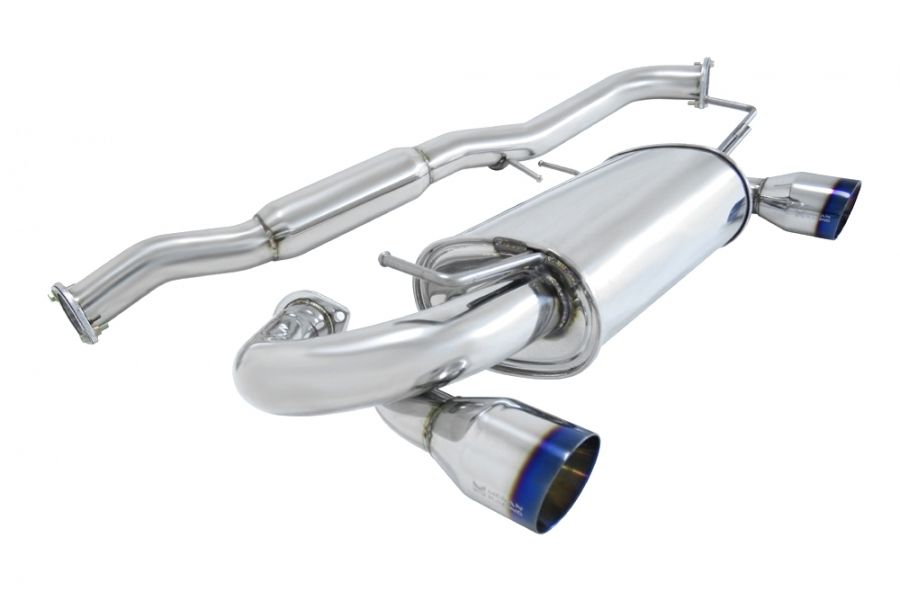 Megan Racing Stainless Steel Cat-Back Exhaust System, Nissan 350Z/G35 Duel 4"