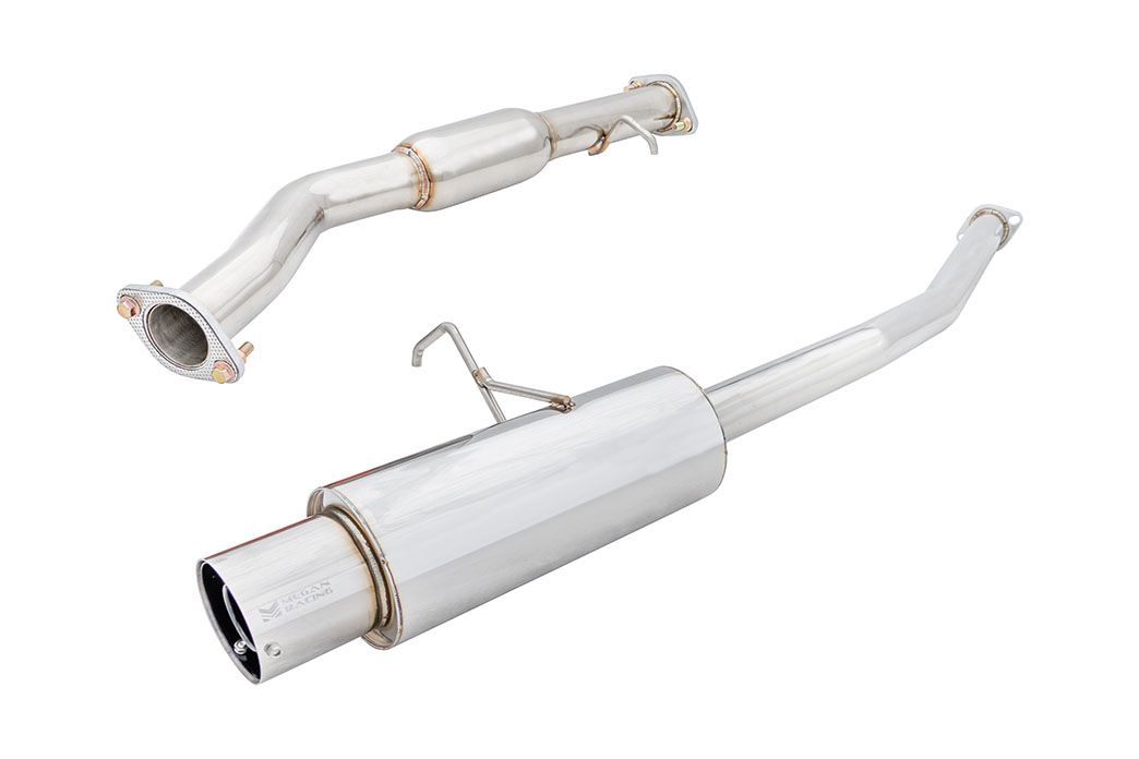 Megan Racing Stainless Steel Cat-Back Exhaust System Drift Spec for Toyota Corolla AE86 1984-1987 2.5" Pipe