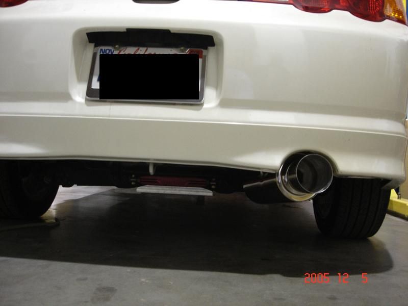 Megan Racing Stainless Steel Cat-Back Exhaust Acura RSX 02-06 - OE-RS