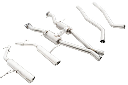 Megan Racing Catback Exhaust System for Dodge Durango 2014-2020 V6/V8 AWD/RWD – 64mm ID, 115mm OD, T-304 Stainless Steel LWT-CBS-DDU14V6