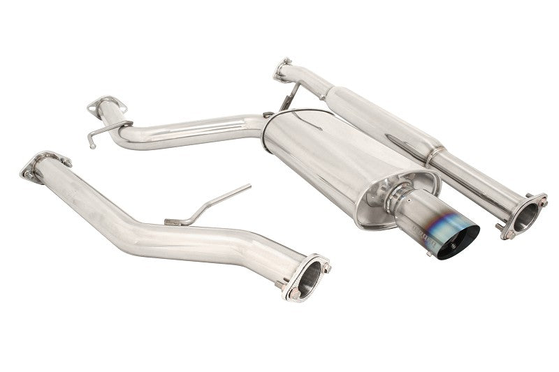 Megan Racing Cat Back Exhaust System, OE-RS, 2.35" Pipe for 2003-2007 Honda Accord 4-Cylinder 2-Door Coupe