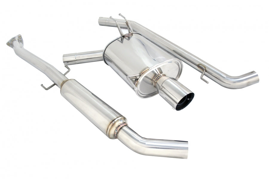 Megan Racing Cat Back Exhaust System, OE-RS, 2.5" Pipe for 2008-2012 Honda Accord 4-Cylinder 2-Door Coupe