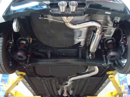 Megan Racing Type 2 Exhaust for Hyundai Veloster 2012-2018 - Stainless Rolled Tips