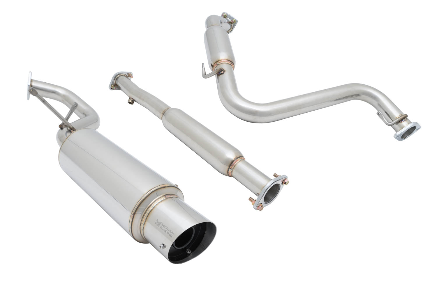 Megan Racing Cat-Back Exhaust System 2.5" Pipe for FWD Vehicles