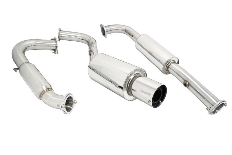 Megan Racing Cat Back Exhaust System for 1995-1999 Mitsubishi Eclipse Talon FWD 3" Piping