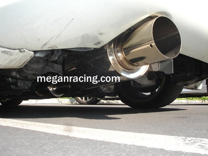 Megan Racing Cat-Back Exhaust for 2003-2007 Infiniti G35 Coupe - 4.5" Flat Tip