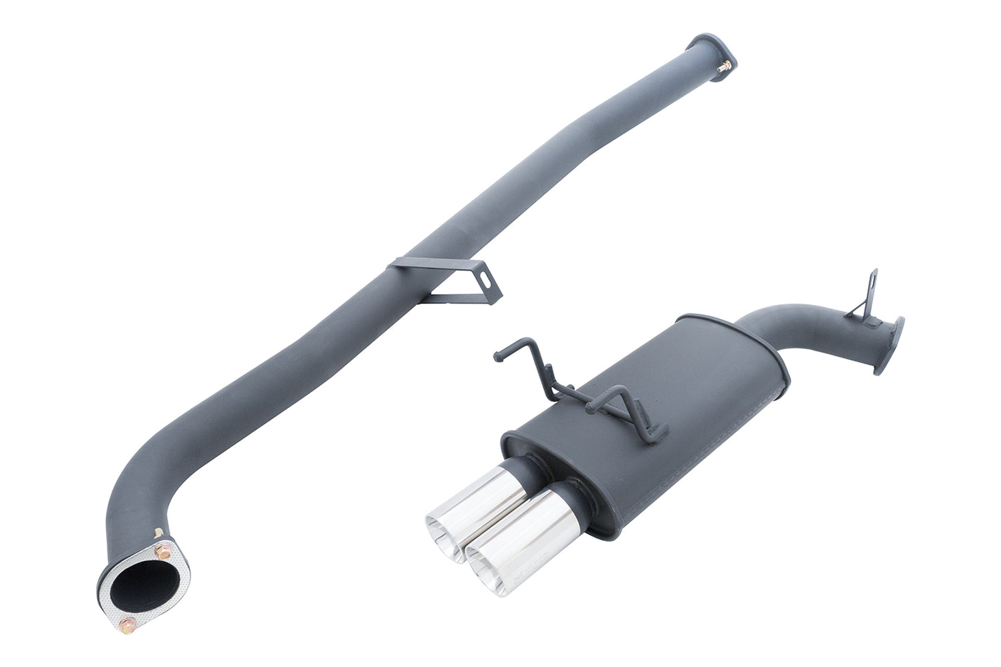 Megan Racing Cat Back Exhaust System for 1989 to 1994 Nissan 240SX S13 - 3 Pipe Stainless Steel MR-CBS-NS13T2B