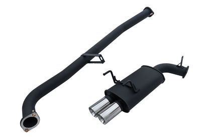 Megan Racing Cat Back Exhaust System for 1989 to 1994 Nissan 240SX S13 - 3 Pipe Stainless Steel MR-CBS-NS13T2B