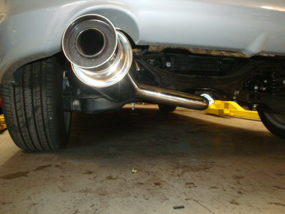 Megan Racing Cat-Back Exhaust for Scion TC 2011+ - Blue Titanium Tip