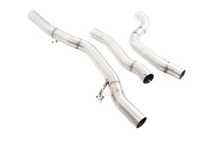 Megan Racing Straight Pipe Exhaust RS for 2020+ Toyota Supra 3.0L 6-Cyl - T-304 Stainless LW-CBS-TS20-RS