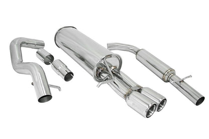Megan Racing Cat Back Exhaust System for VW Golf GTI 2003-2005 Dual 2.5" Tip 100% Stainless - MR-CBS-VWG03