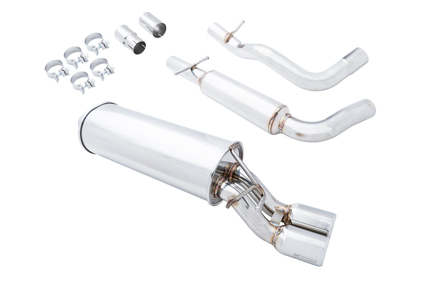 Megan Racing Cat-Back Exhaust System for 1999-2002 Volkswagen Golf and Beetle 1.8T 2.0 2.5 Turbo