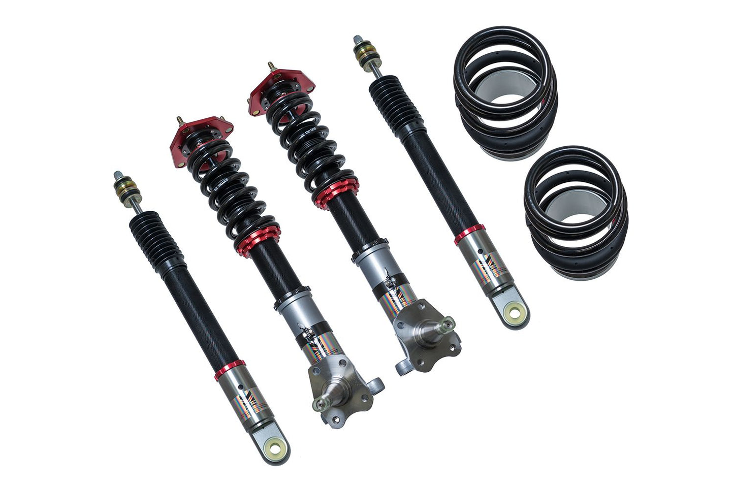 Megan Racing Coilover Damper Kit for 1984-1987 Toyota Corolla AE86 - 32-way Adjust, Camber Plates, Shock Length Adjust