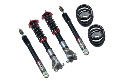Megan Racing Coilover Damper Kit for 1984-1987 Toyota Corolla AE86 - 32-way Adjust, Camber Plates, Shock Length Adjust