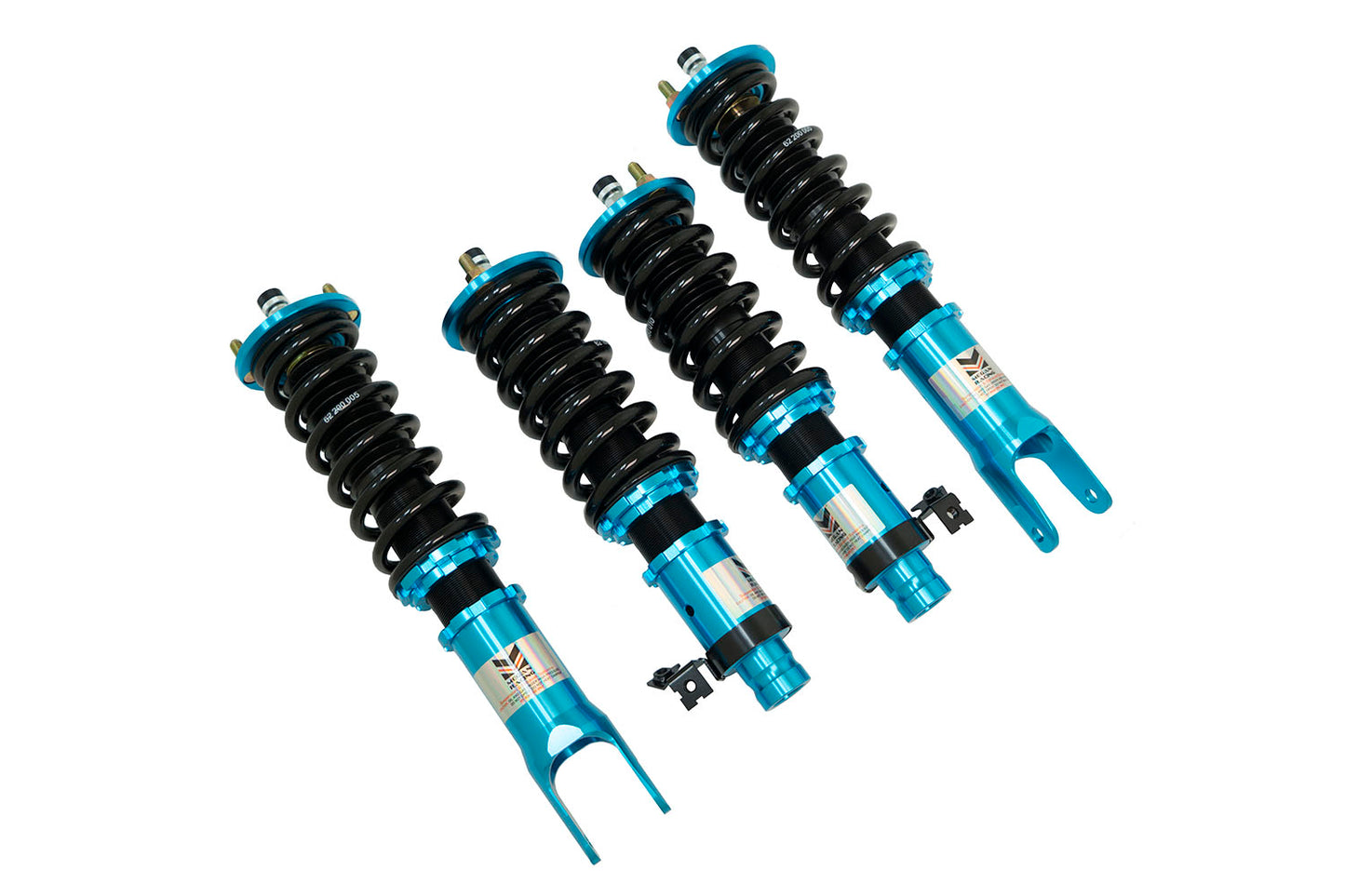 Megan Racing Coilover Damper Kit EZ II Series for Honda Civic CRX 1989 to 1991 Acura Integra 1990 to 1993 MR-CDK-EF-EZII