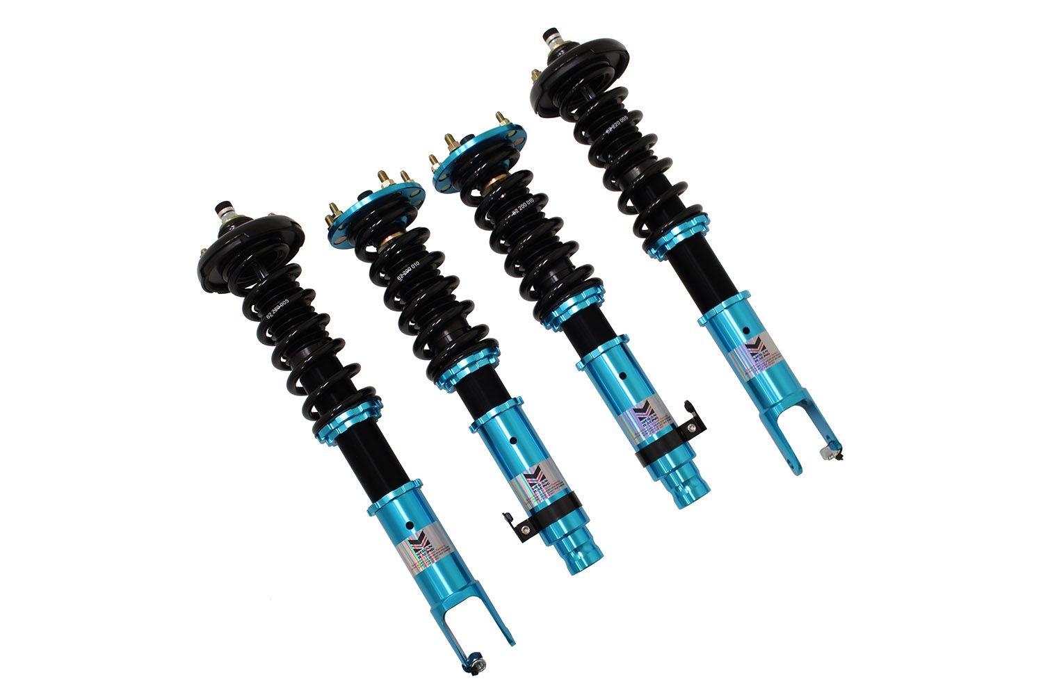 Megan Racing EZII Series Coilover Damper Kit - 10KG Front, 5KG Rear Suspension - for Honda Accord 2008-2012, Honda TSX 2009-2014