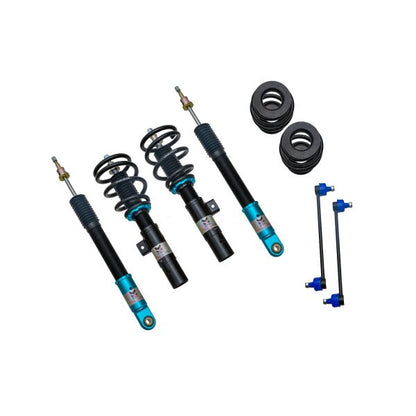 Megan Racing Coilover Damper Kit for Honda Civic Coupe/Sedan 2016-2022 - 32-Level Adjust, Ø50.6 Struts