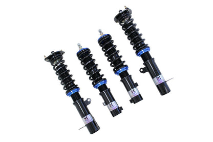 Megan Racing Coilover Damper Kit for Hyundai Tiburon 97-01 - 32-Level Adjustment, Camber Pillowball Front Mounts