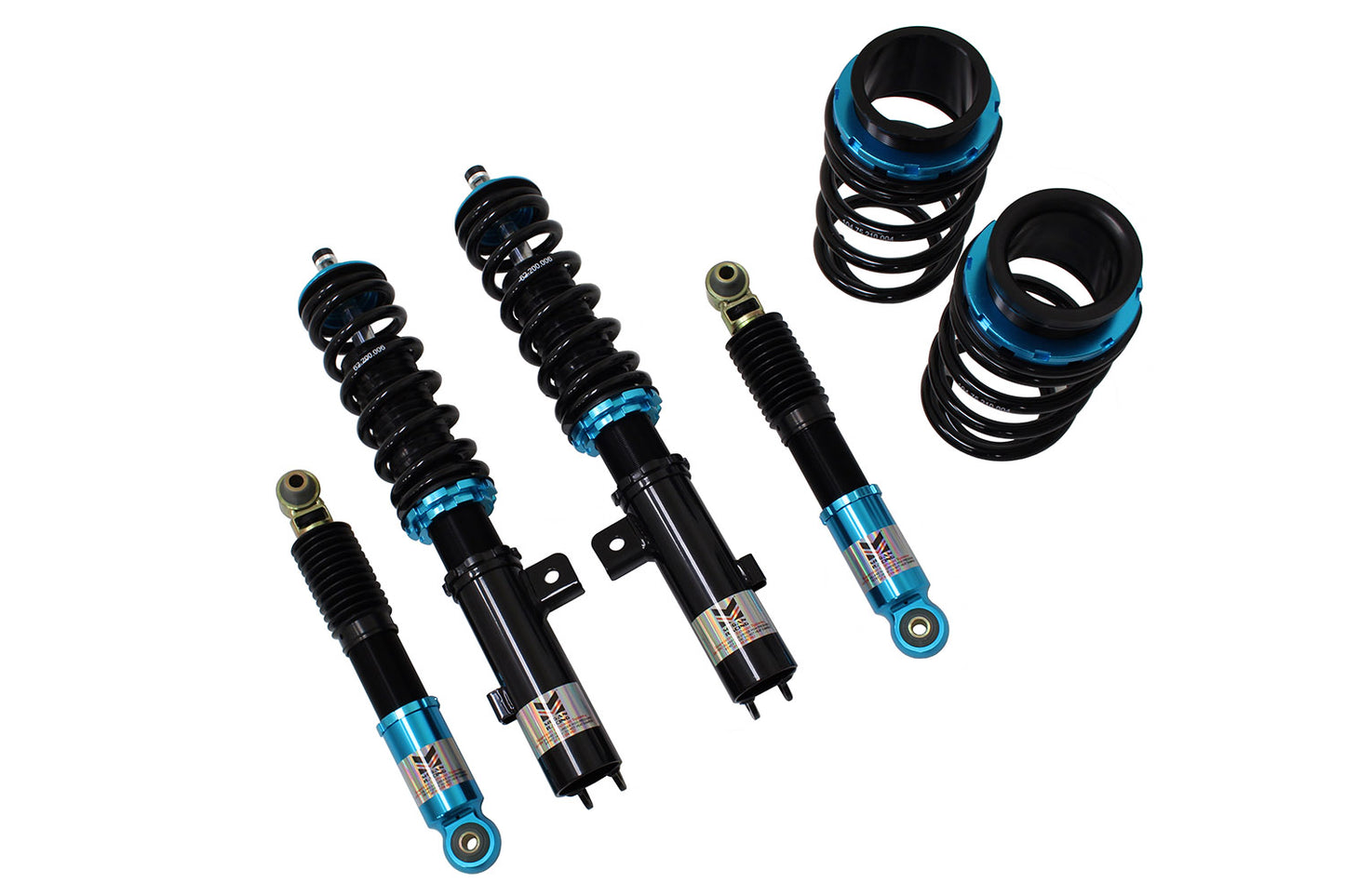 Megan Racing Coilover Damper Kit - EZ Series for Kia Soul 2010-2013 Spring Rates 6kg/mm/4kg/mm MR-CDK-KSL10-EZ