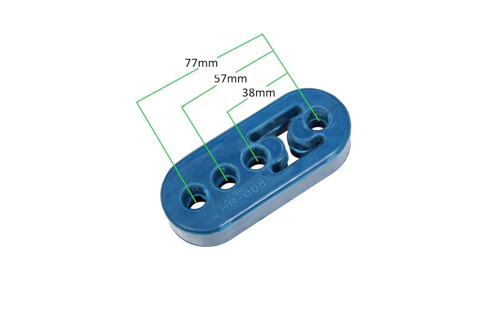 Megan Racing Universal Polyurethane Exhaust Hanger Bushing - 12mm Center Hole Distance for Various Applications