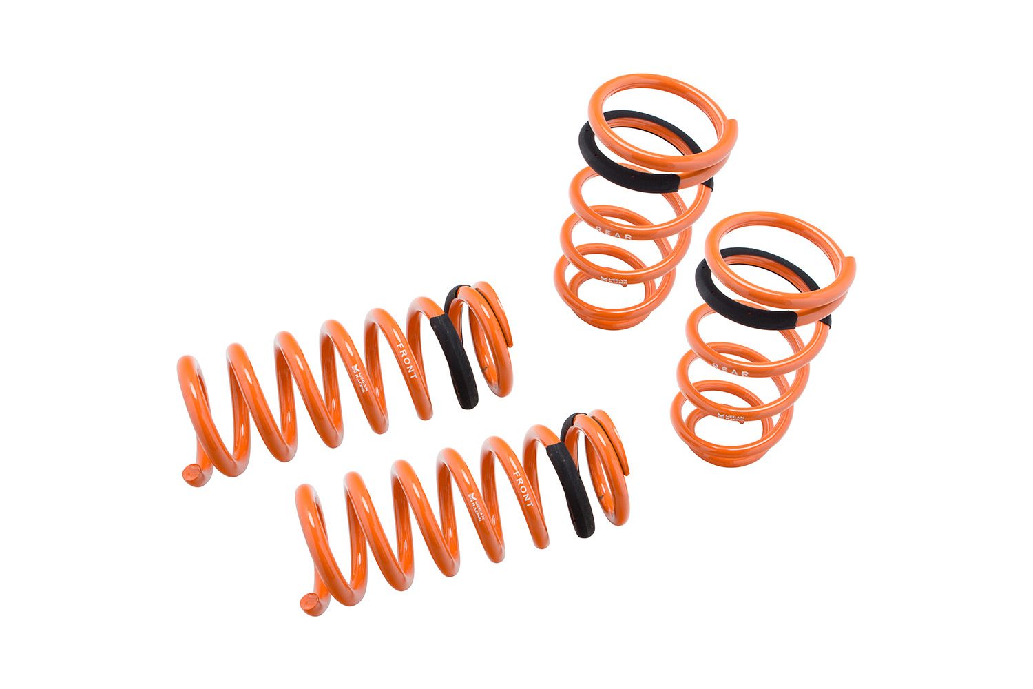 Megan Racing Lowering Springs for 1979-2004 Mustang V6 V8 (Excludes IRS Convertible)