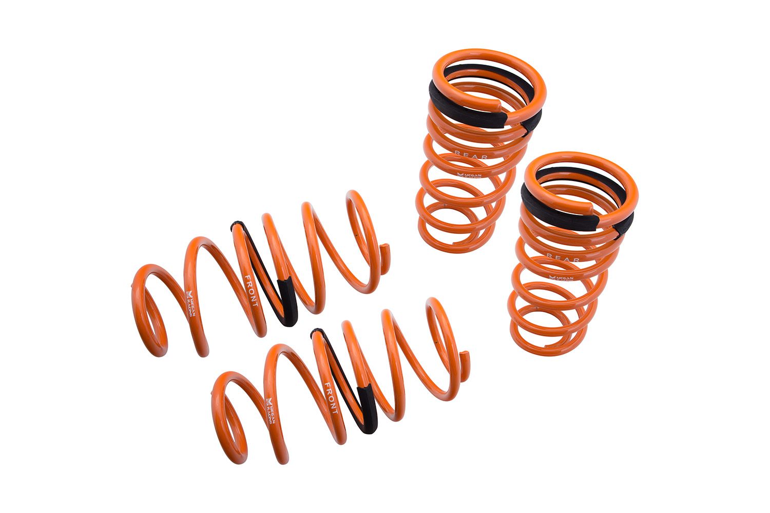 Megan Racing Lowering Springs for Honda Civic 2006-2011, including Si - Front Spring Rate 134, Rear Spring Rate 214