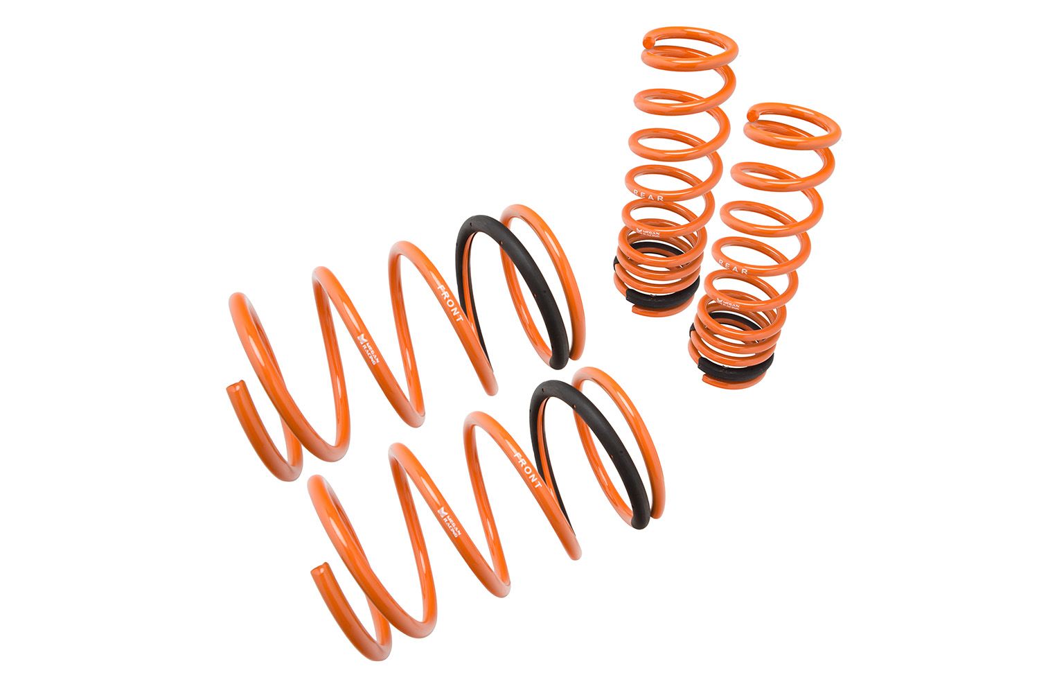 Megan Racing Lowering Springs for Mitsubishi Lancer EVO 8 9 (2003-2007) - Front Spring Rate 1.9F, Rear Spring Rate 1.9R