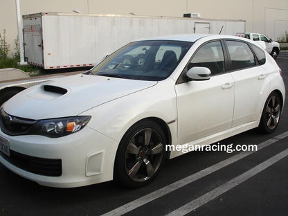 Megan Racing Lowering Springs Front & Rear for Subaru STI 2008-2014 Drop 38.1mm SAE 9254 Cold Wound Steel Powder Coated 1 Year Warranty MR-LS-STI08