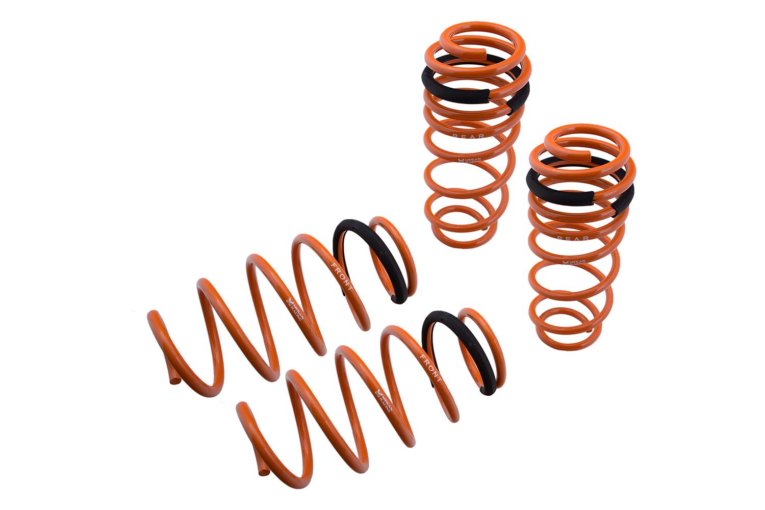 Megan Racing Lowering Springs for Toyota Yaris 2007-2016 - Front Spring Rate K1-126 K2-126, Rear Spring Rate K1-89 K2-144