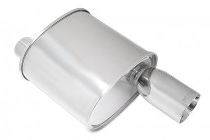 Megan Racing Universal Exhaust F-RT Muffler 2.5" Pipe 3.5" MR-MU-FRT