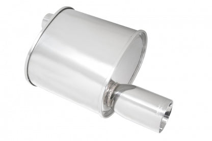 Megan Racing Universal Exhaust F-RT Muffler 2.5" Pipe 3.5" MR-MU-FRT