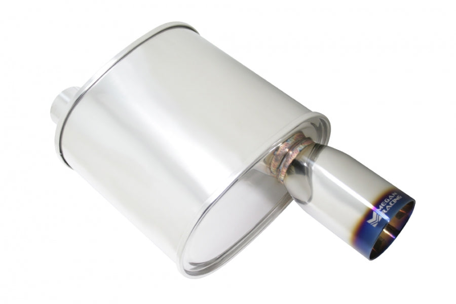 Megan Racing Universal Exhaust F-RT Muffler 2.5" Pipe 3.5" Single