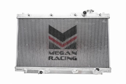 Megan Racing - Radiator 2 Row for 2001-2005 Honda Civic MT 4-Door Aluminum, 1.1 BAR Cap MR-RT-HC01