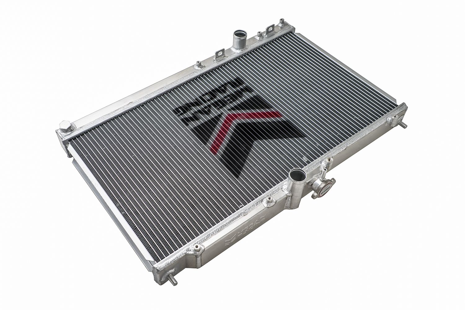 Megan Racing EVO8 9 MT Radiator 2 Row 32"x23"x6" for 2003-2006 Mitsubishi Lancer Evolution