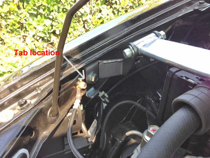 Megan Racing Strut Bar Front for 2010+ Honda CR-Z Race Spec 1 Piece MR-SB-HCZ10FU-1P