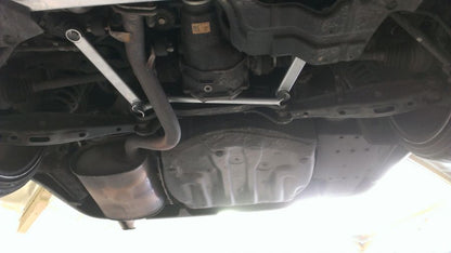Megan Racing Strut Bar Rear Lower for Lexus IS300 2001-2005 Red - MR-SB-LI01RL-R