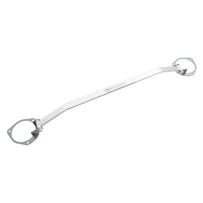 Megan Racing Strut Bar Front Upper for Subaru WRX/STI 2015-2021 Race-Spec V2 Powder Coated Polished Aluminum 1-Year Warranty MR-SB-SI15FU-1P-V2