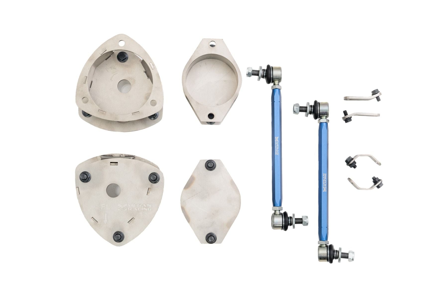 Megan Racing Subaru Forester 19+ Rear Subframe Correction Kit and Spacer Lift Kit